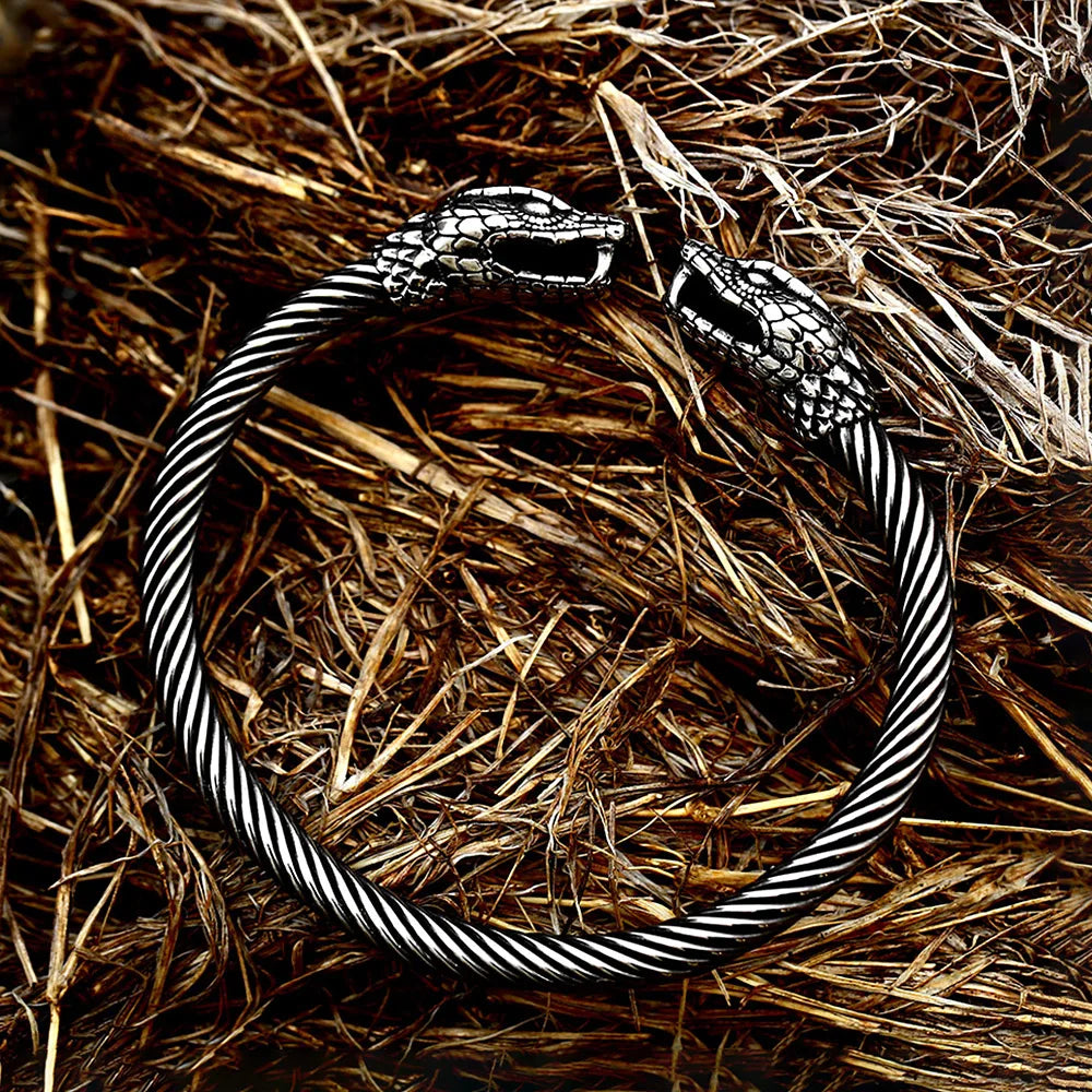 bracelet tresses serpent