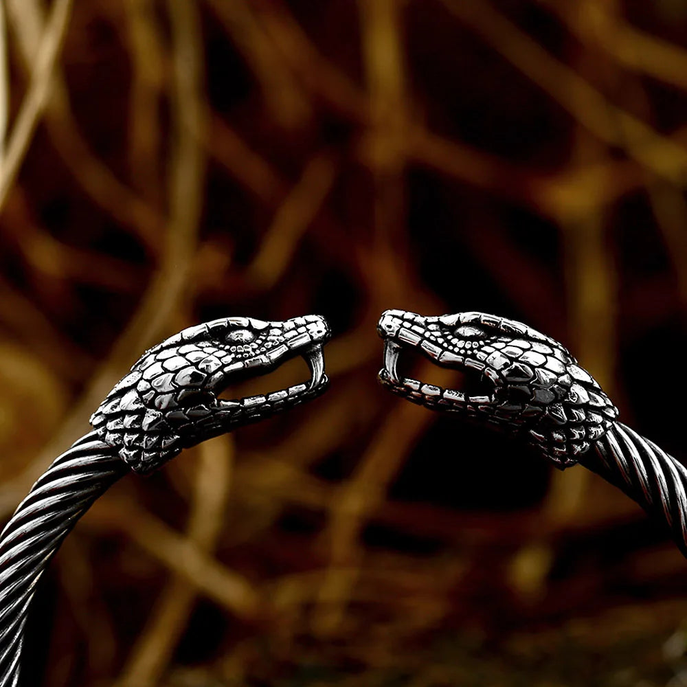 bracelet tresses serpent