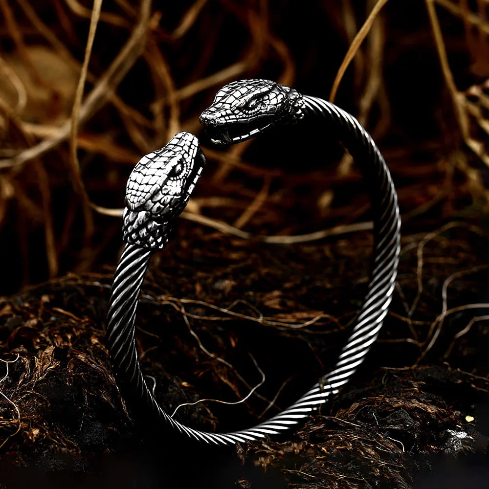 bracelet tresses serpent