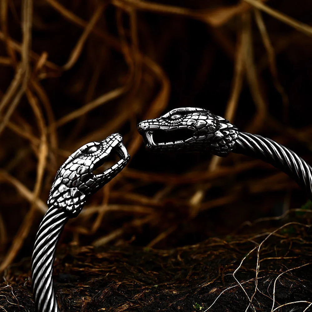 bracelet tresses serpent