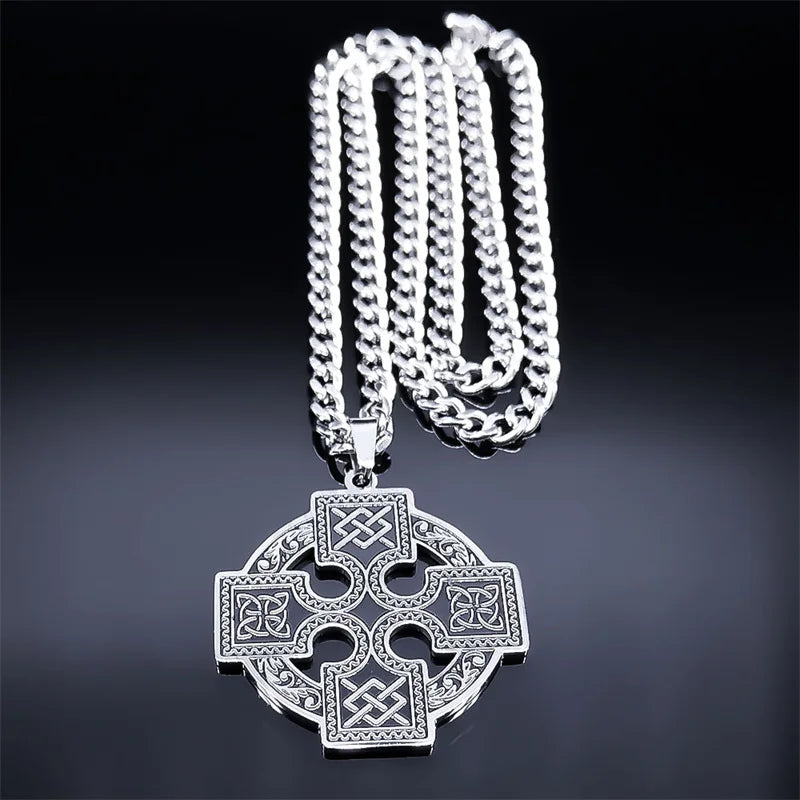 Croix Viking Insulaire - Héritage des Îles du Nord