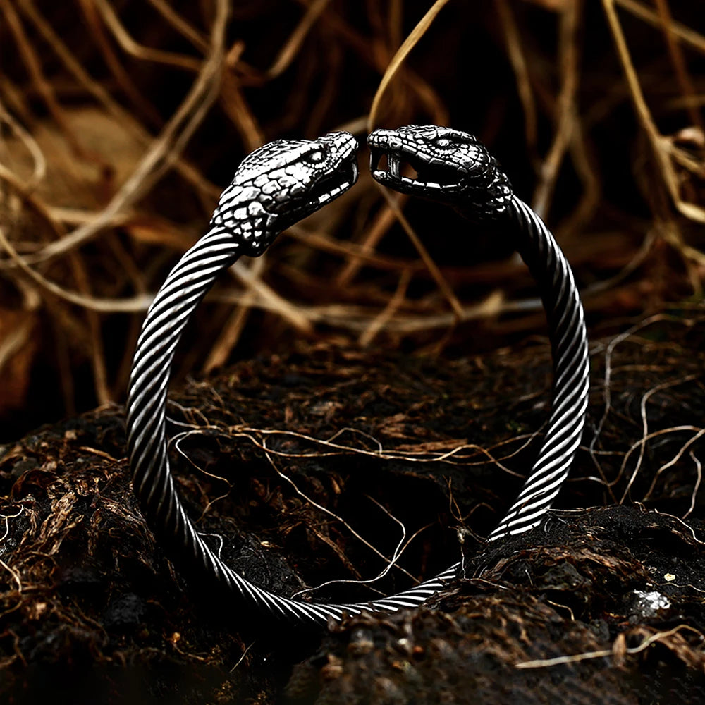 bracelet tresses serpent