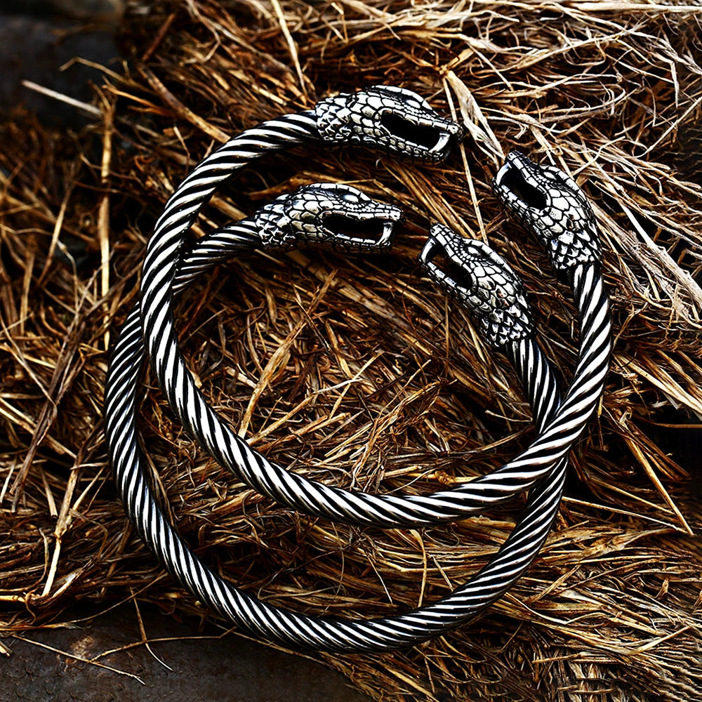 bracelet tresses serpent