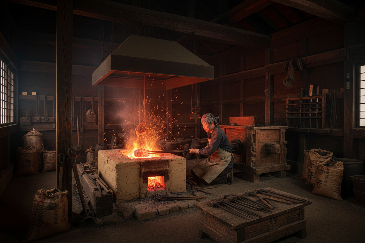 forge typique japonaise 